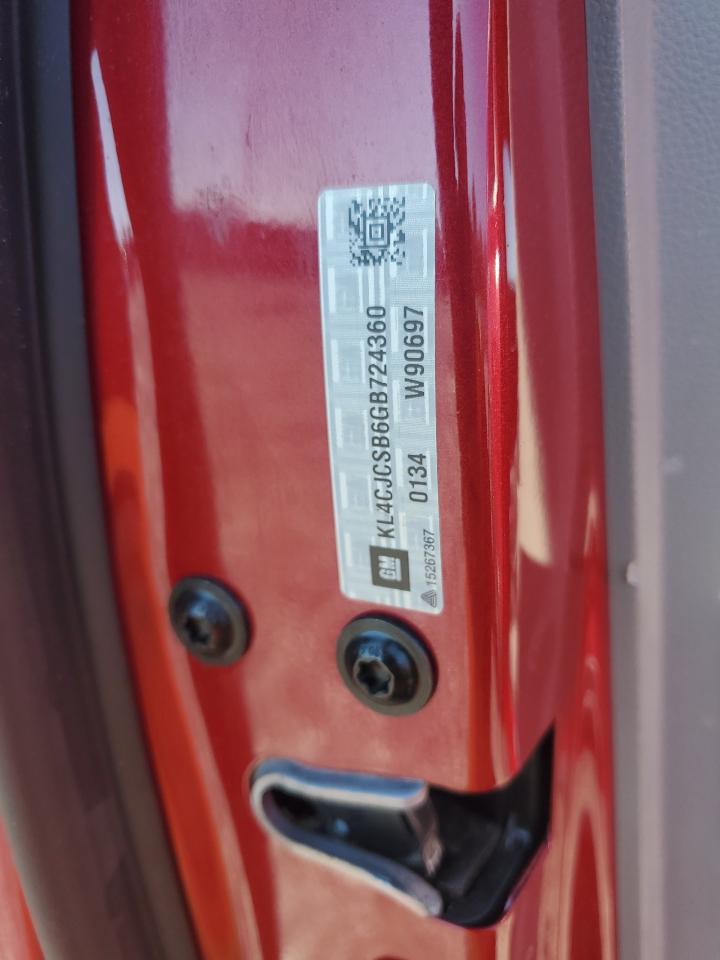 2016 Buick Encore VIN: KL4CJCSB6GB724360 Lot: 90128565