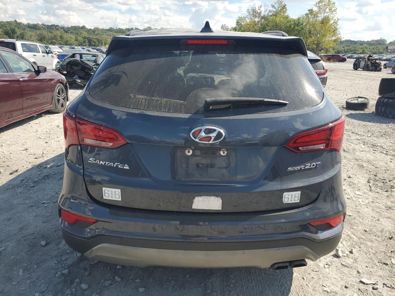 2018 Hyundai Santa Fe Sport VIN: 5XYZU4LA4JG529079 Lot: 81975085