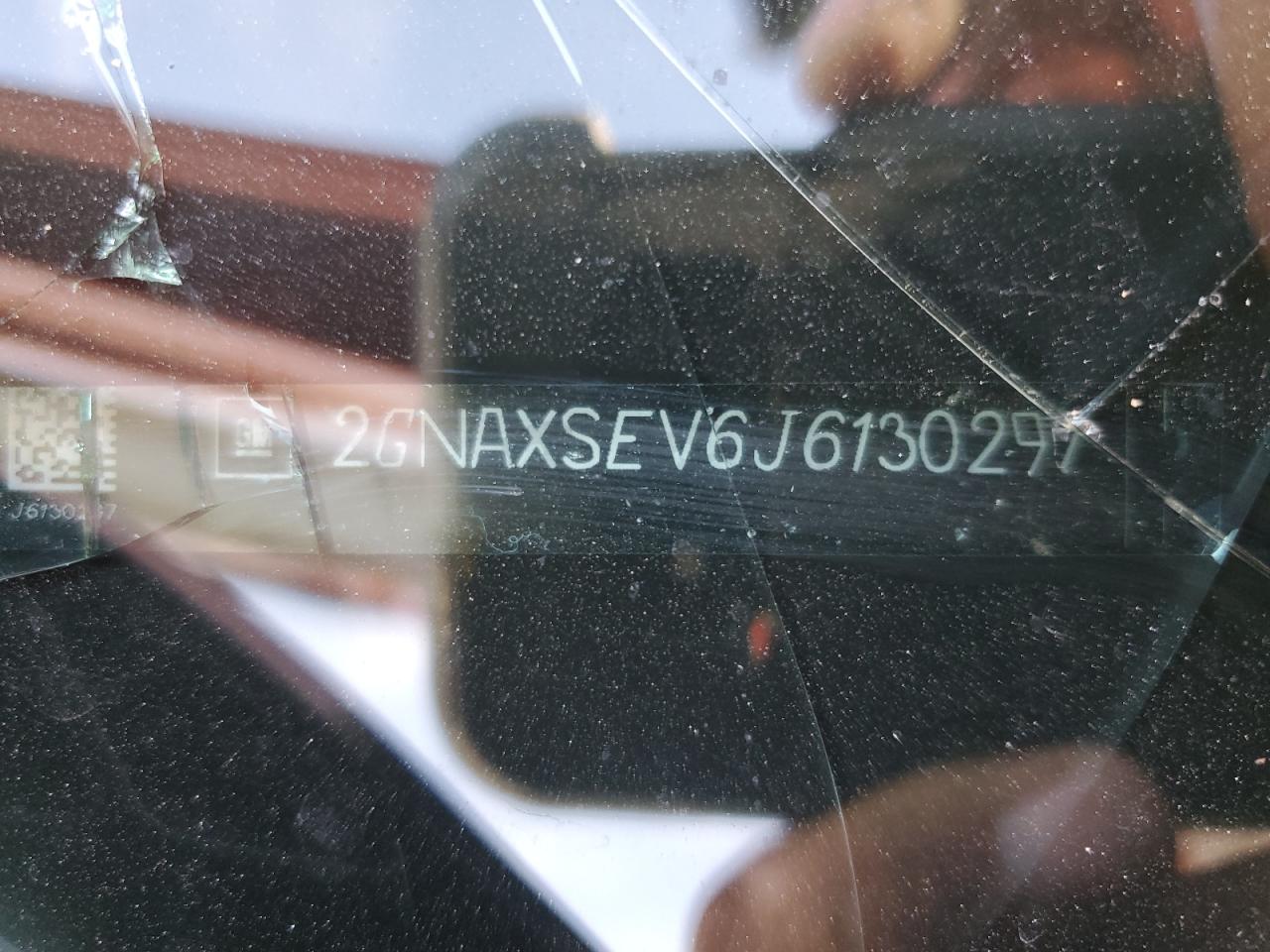 2018 Chevrolet Equinox Lt VIN: 2GNAXSEV6J6130297 Lot: 86213505