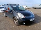 2007 NISSAN NOTE 1.6 TEKNA 5DR AUTO for sale at Copart CORBY