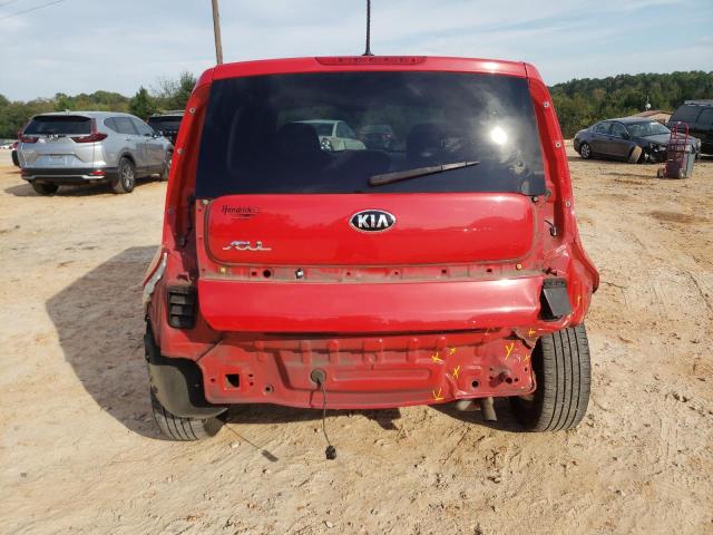  KIA SOUL 2016 Красный