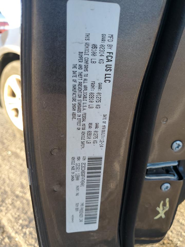2015 Dodge Charger Se VIN: 2C3CDXBG8FH745401 Lot: 82486635