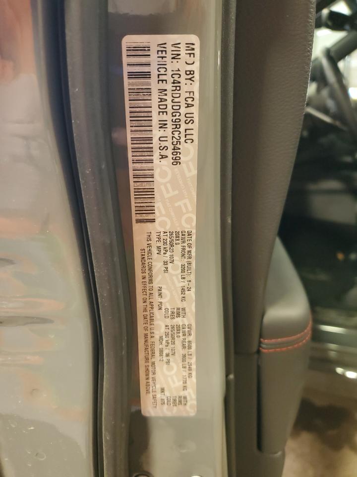 2024 Dodge Durango Gt VIN: 1C4RDJDG9RC254696 Lot: 84583475