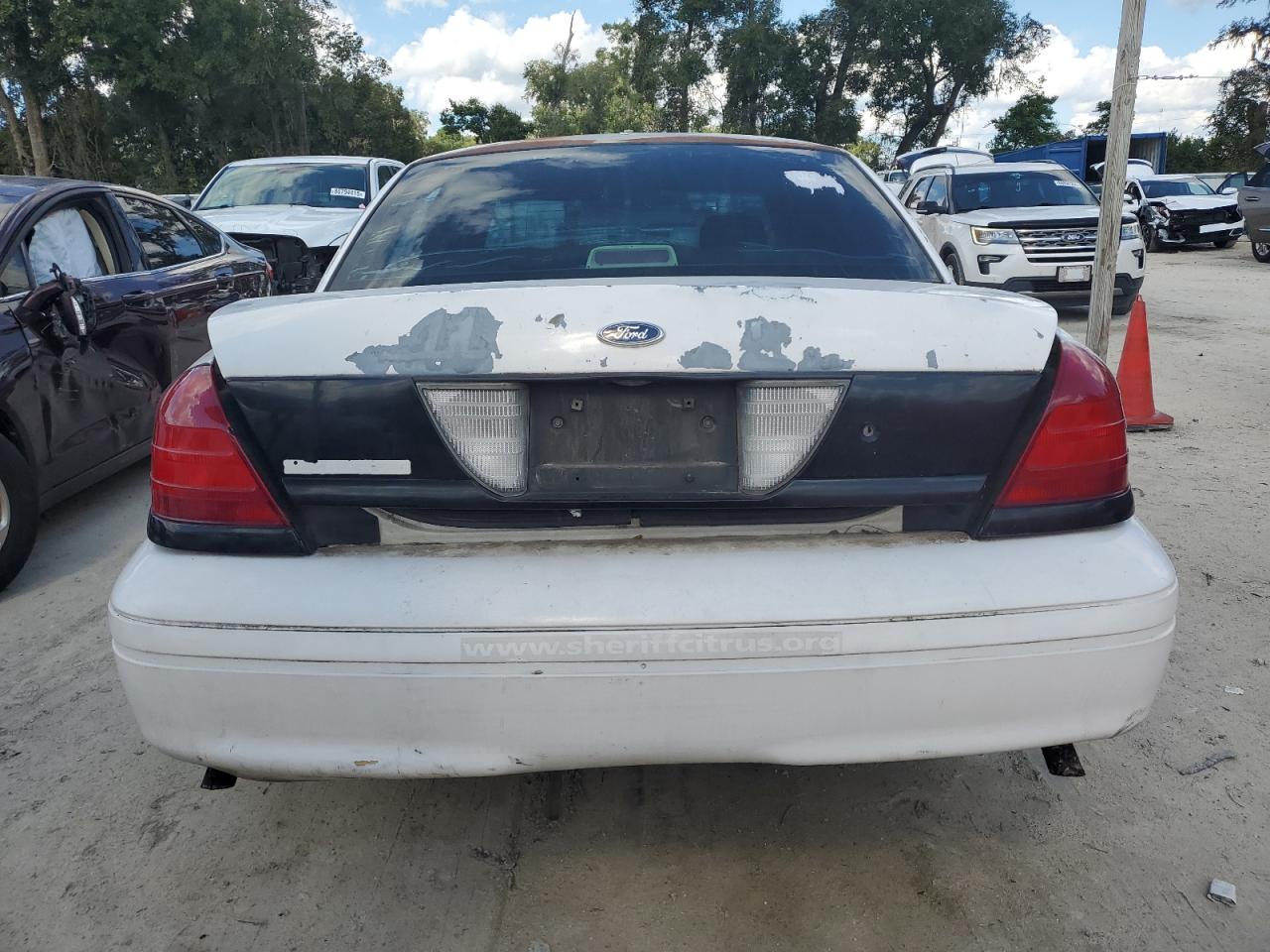 2003 Ford Crown Victoria Police Interceptor VIN: 2FAFP71WX3X169651 Lot: 87039445