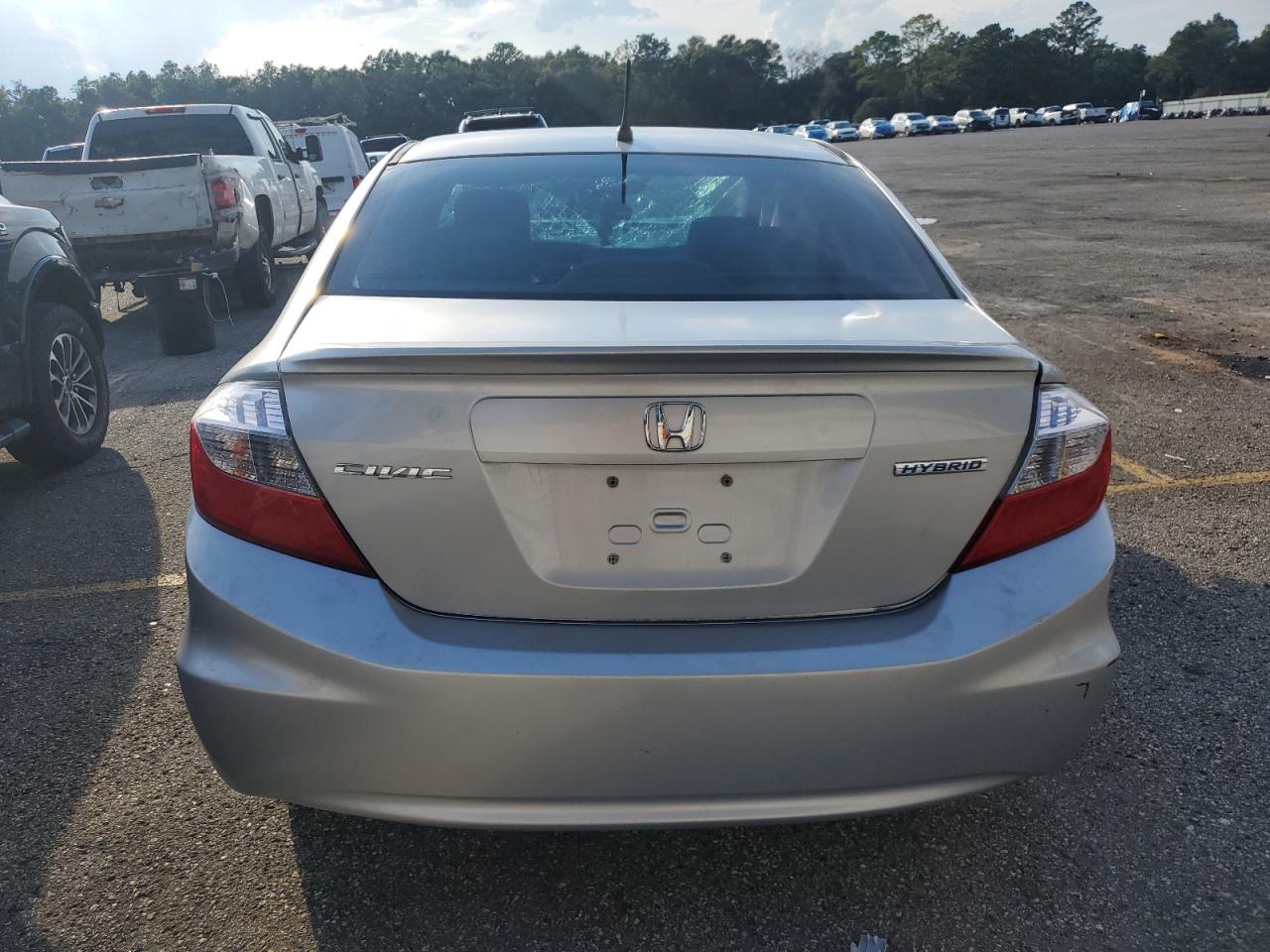 2012 Honda Civic Hybrid L VIN: JHMFB4F39CS004519 Lot: 85842215