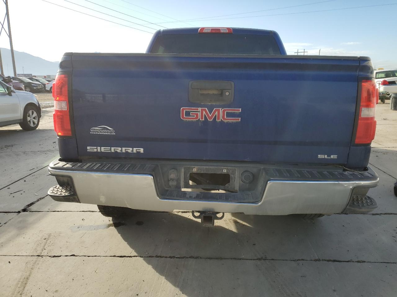 2014 GMC Sierra K1500 Sle VIN: 3GTU2UEC9EG376592 Lot: 84458385
