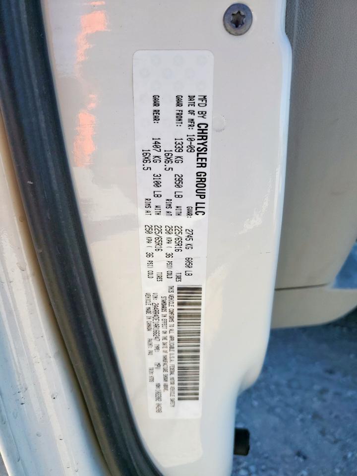 2010 Chrysler Town & Country Lx VIN: 2A4RR4DE1AR166247 Lot: 92593235