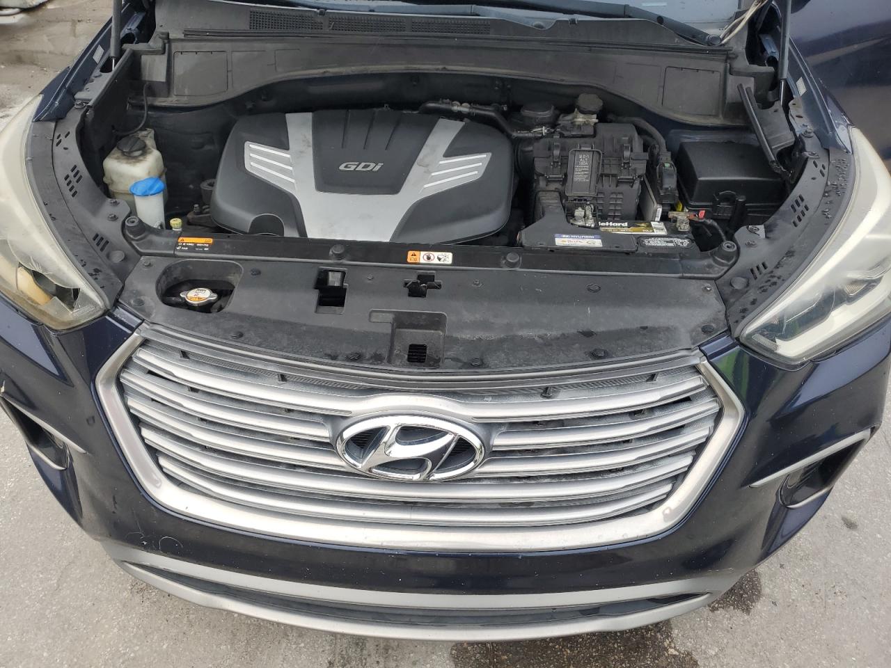 2017 Hyundai Santa Fe Se VIN: KM8SM4HF3HU196447 Lot: 86217005