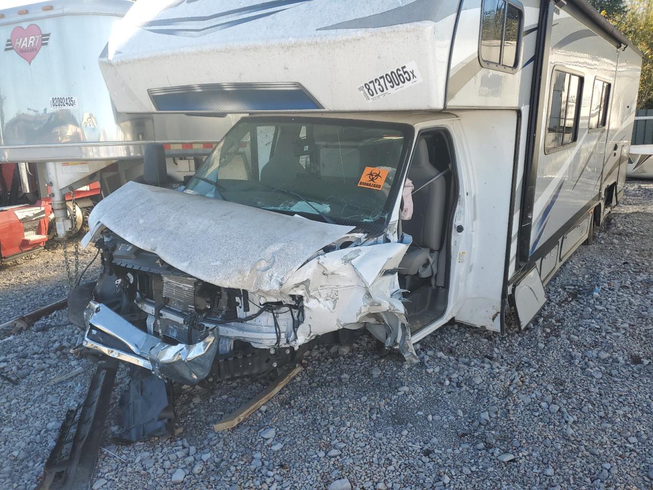 2023 Ford Econoline E450 Super Duty Cutaway Van VIN: 1FDXE4FN2PDD05010 Lot: 87379065