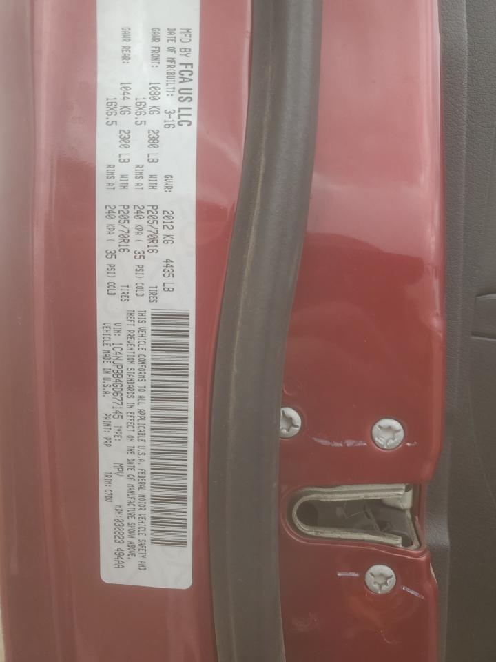 2016 Jeep Patriot Sport VIN: 1C4NJPBB4GD677145 Lot: 86305365