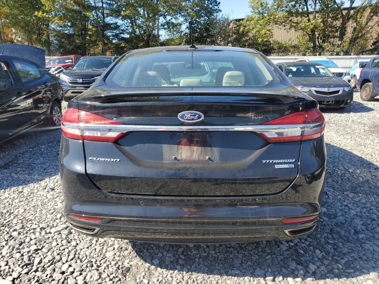 2018 Ford Fusion Titanium/Platinum VIN: 3FA6P0D99JR206049 Lot: 86303125