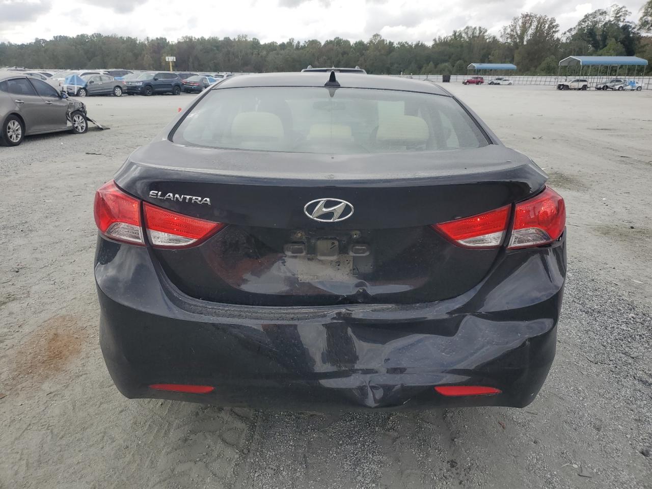 2012 Hyundai Elantra Gls VIN: 5NPDH4AE3CH116182 Lot: 81942805