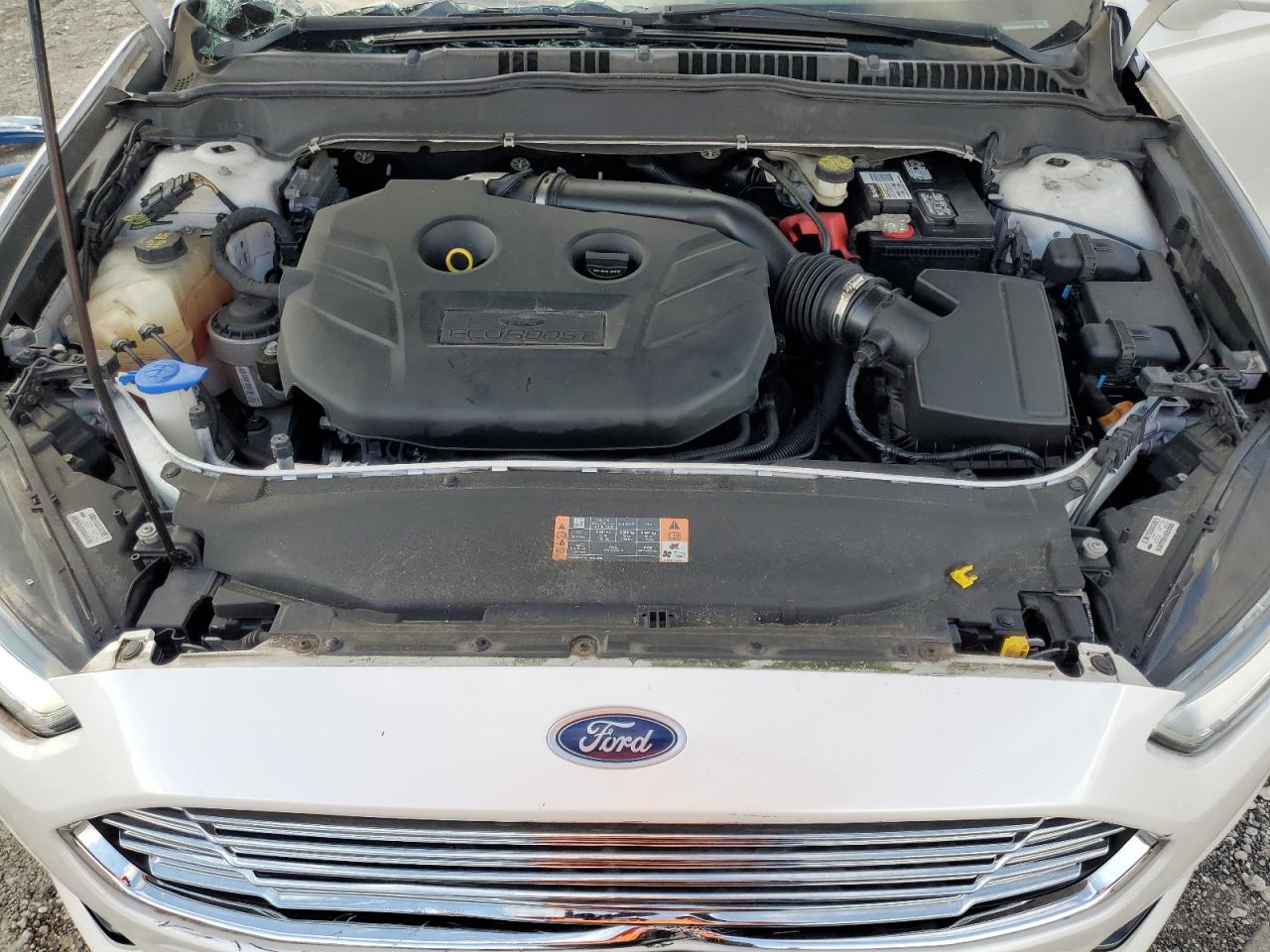 2016 Ford Fusion Titanium VIN: 3FA6P0K92GR130718 Lot: 82313875