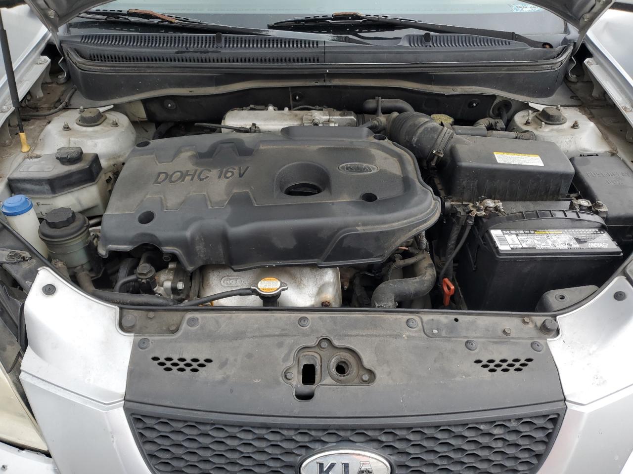 2007 Kia Rio Base VIN: KNADE123476237353 Lot: 90583245