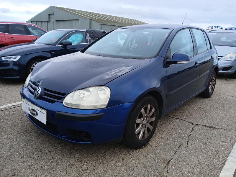 2005 VOLKSWAGEN GOLF 1.6 SE FSI 5DR for sale at Copart NEWBURY