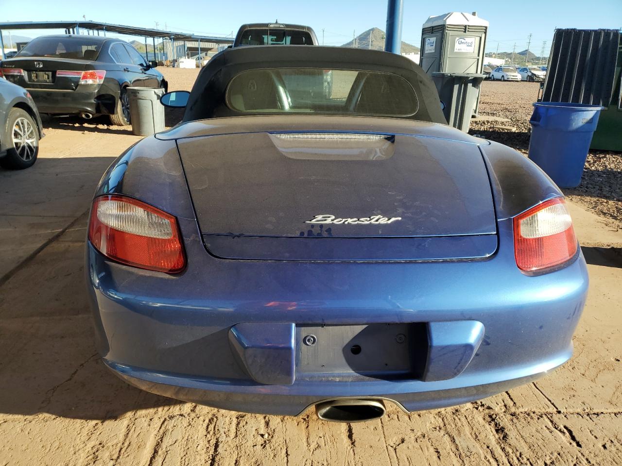 2007 Porsche Boxster VIN: WP0CA29887U710717 Lot: 82530885