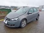 2012 VOLKSWAGEN GOLF 1.6 TDI 105 MATCH 5DR for sale at Copart WHITBURN