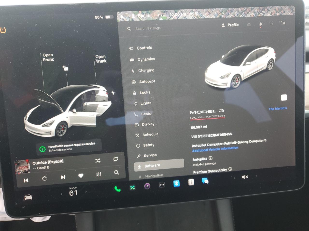 2021 Tesla Model 3 VIN: 5YJ3E1EC8MF055455 Lot: 86531815