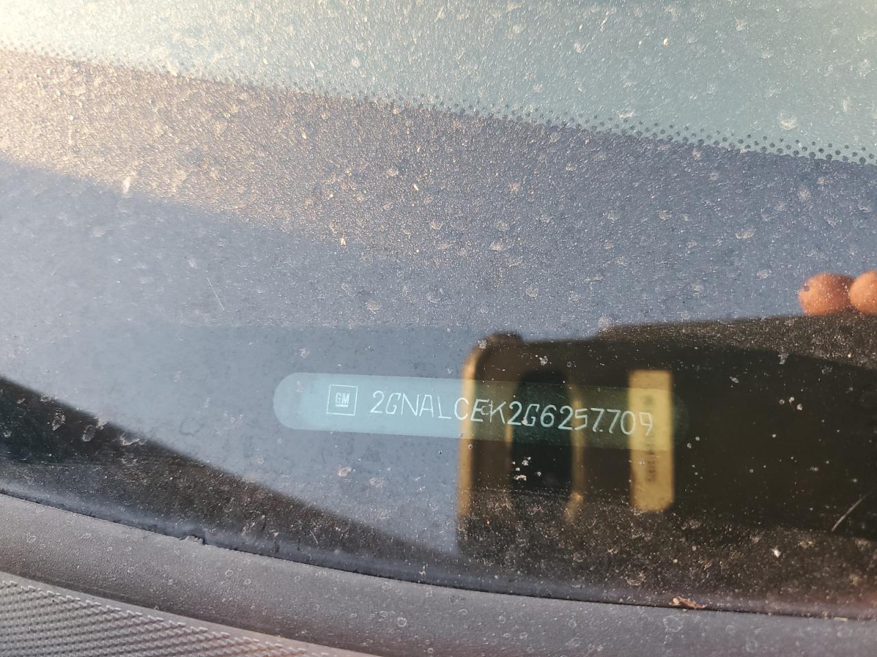 2016 Chevrolet Equinox Lt VIN: 2GNALCEK2G6257709 Lot: 81958885