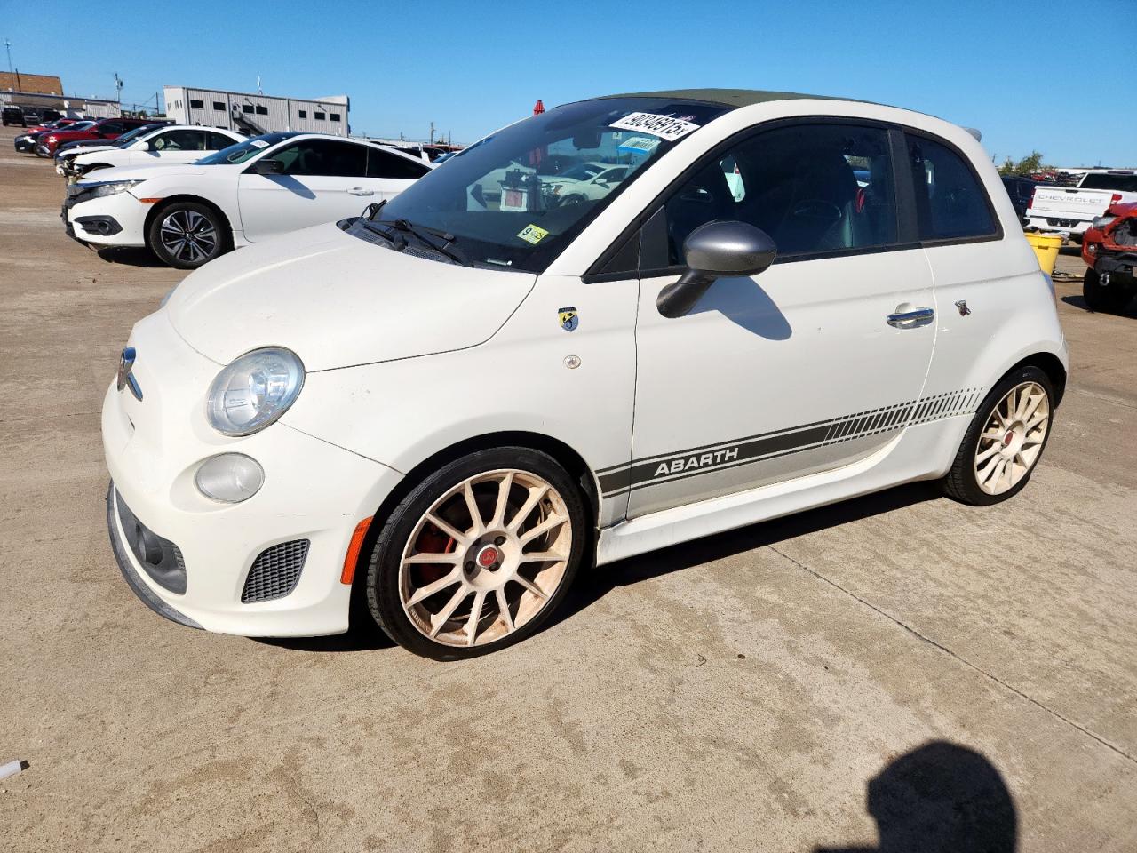 FIAT 500 2013. Lot# 90346915. VIN 3C3CFFJH7DT689857. Photo 1
