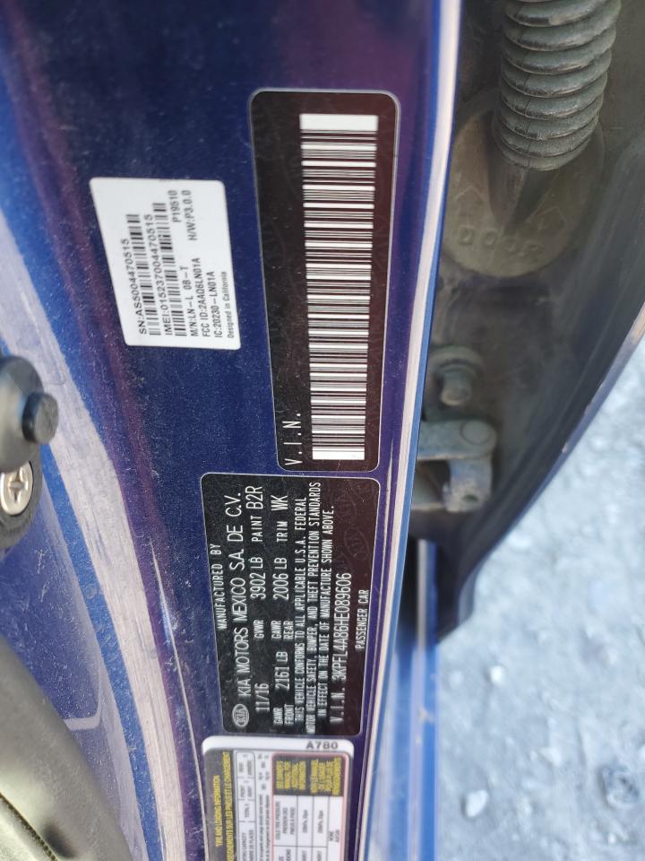 2017 Kia Forte Ex VIN: 3KPFL4A86HE089606 Lot: 82694955