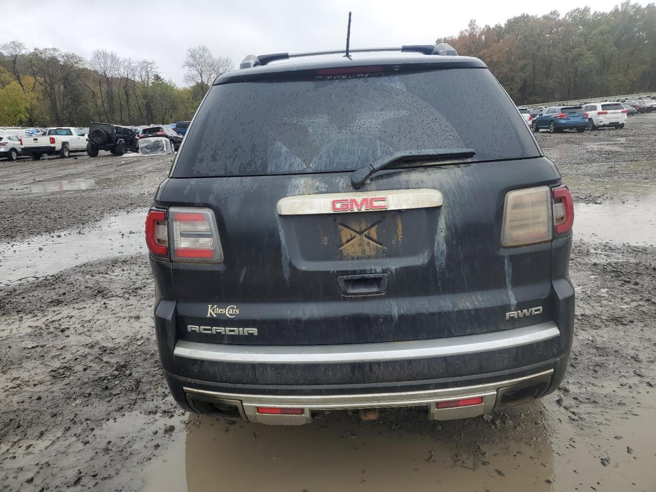 2014 GMC Acadia Denali VIN: 1GKKVTKD7EJ100551 Lot: 90967685