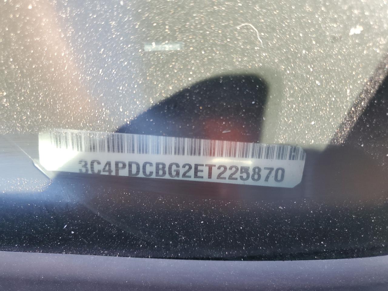 2014 Dodge Journey Sxt VIN: 3C4PDCBG2ET225870 Lot: 84980025