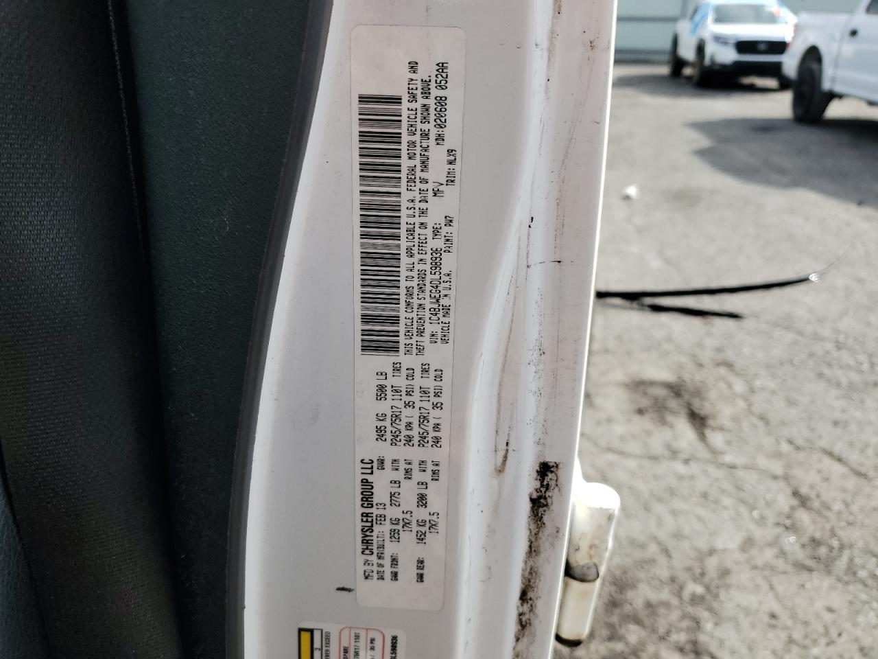 2013 Jeep Wrangler Unlimited Sahara VIN: 1C4BJWEG4DL598936 Lot: 84776575