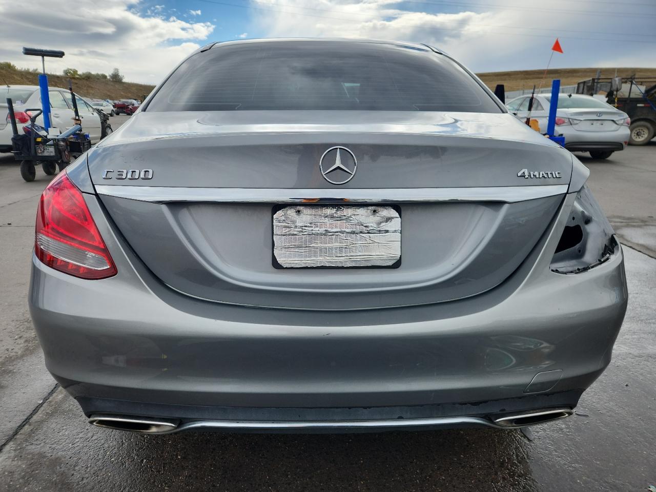 2015 Mercedes-Benz C 300 4Matic VIN: 55SWF4KB0FU027366 Lot: 85160775