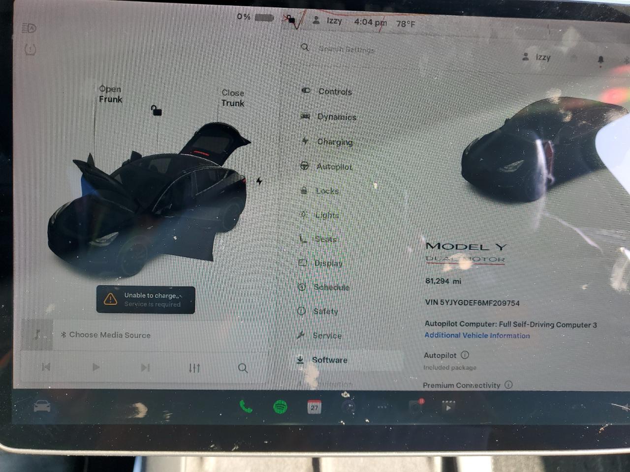 2021 Tesla Model Y VIN: 5YJYGDEF6MF209754 Lot: 90425375