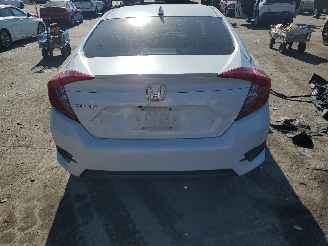 2018 Honda Civic Exl VIN: JHMFC1F79JX022971 Lot: 85870415