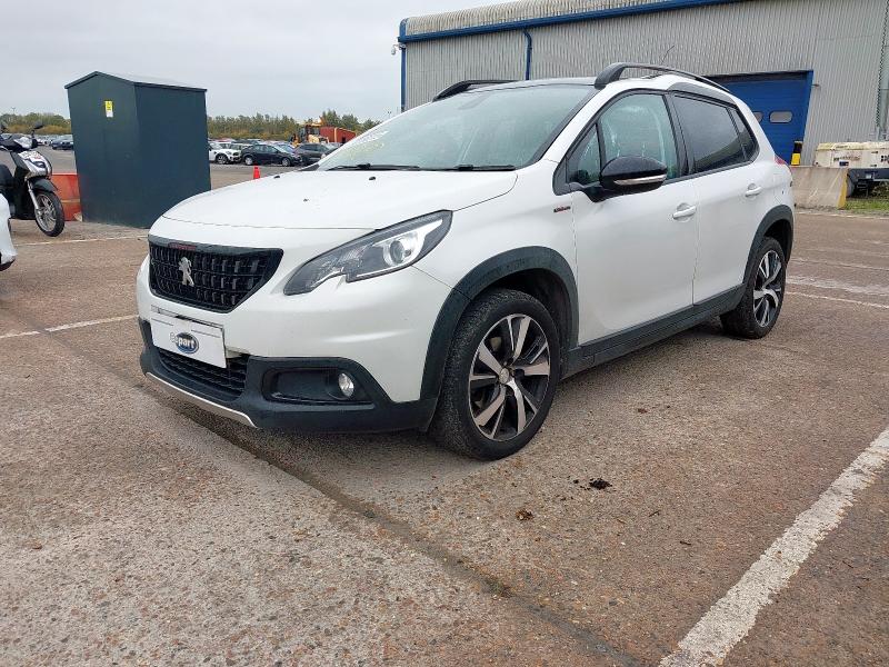 2018 PEUGEOT 2008 1.5 BLUEHDI 120 GT LINE 5DR EAT6 for sale at Copart SANDWICH
