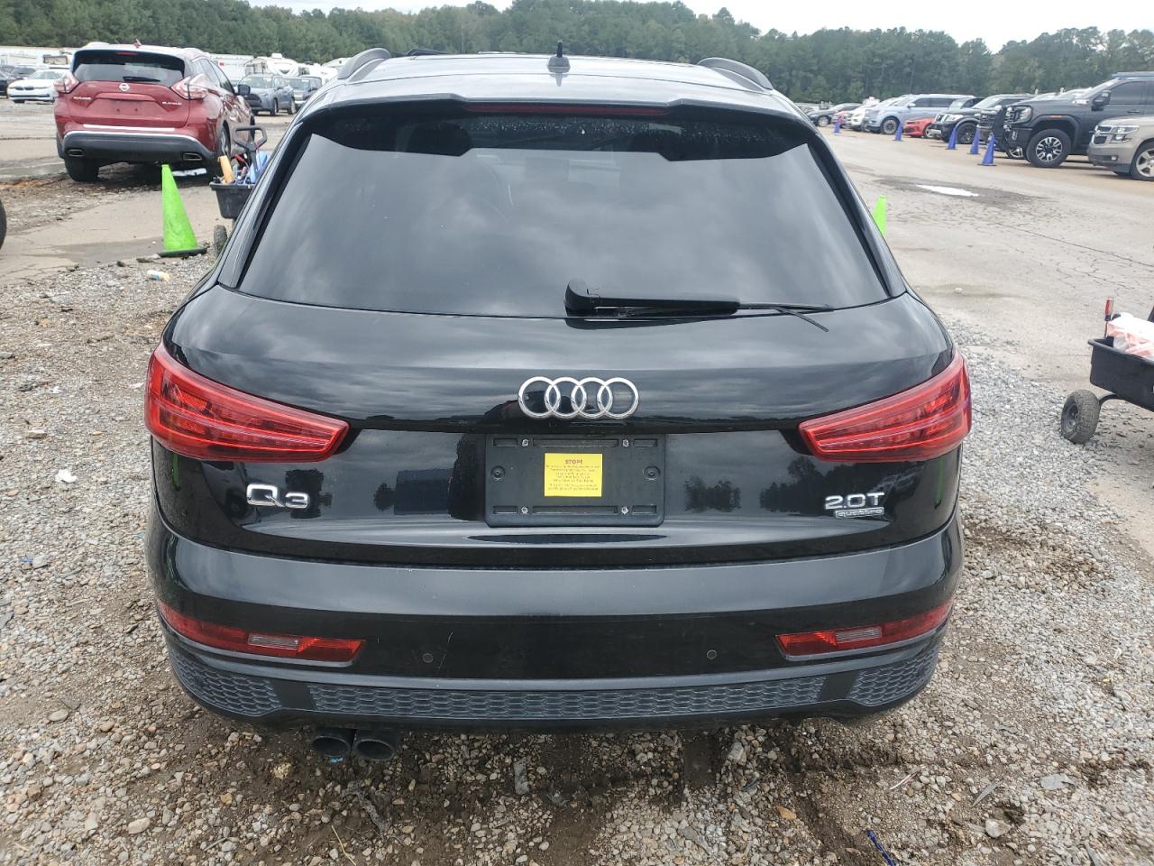 2018 Audi Q3 Spt Prem + VIN: WA1JCCFS9JR027713 Lot: 90685555