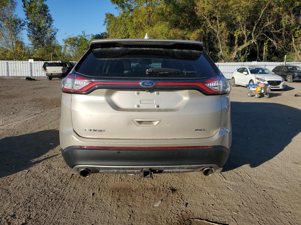 2017 Ford Edge Sel VIN: 2FMPK3J87HBC46130 Lot: 85489385