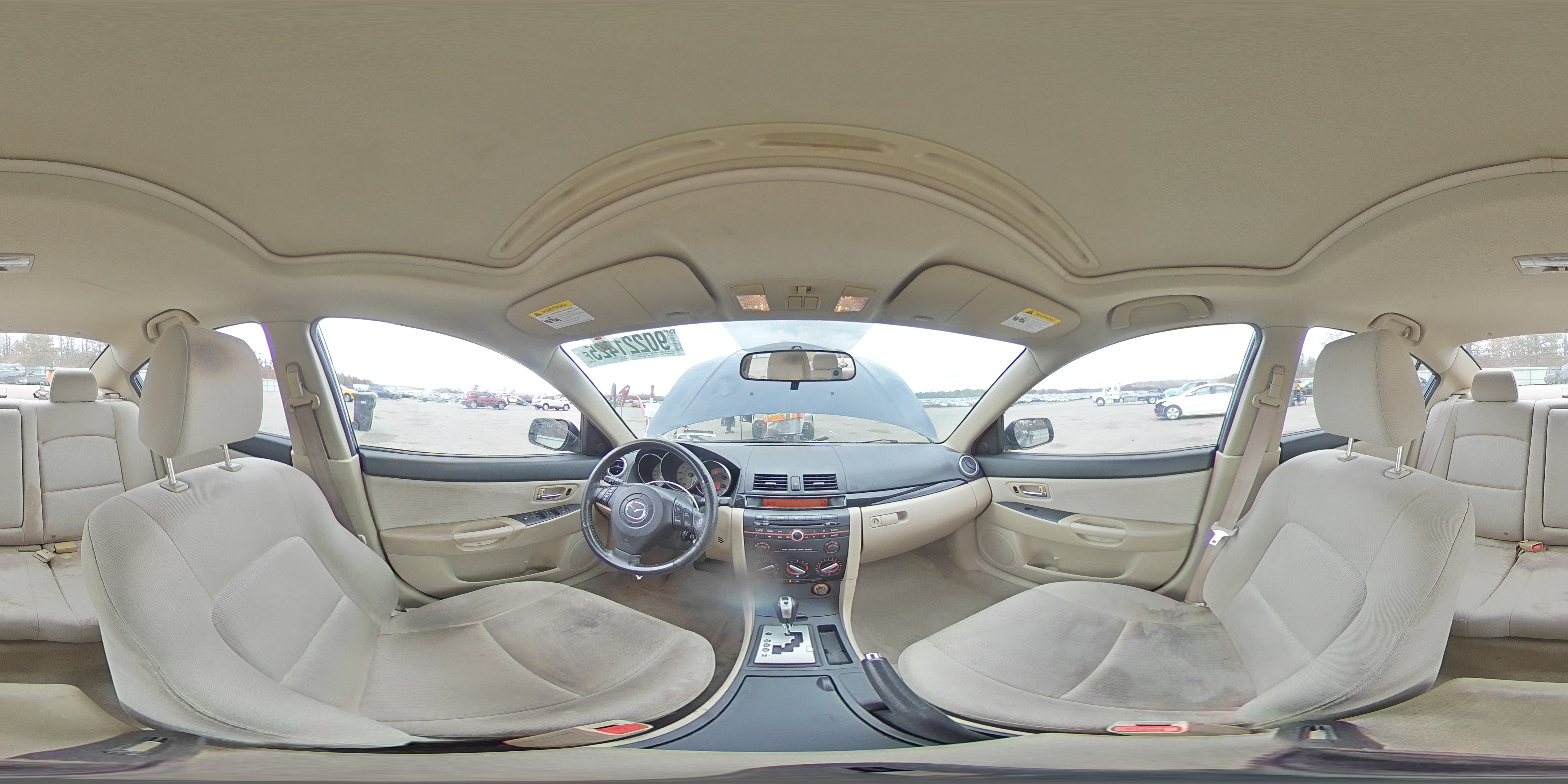 2008 Mazda 3 I VIN: JM1BK32G081167124 Lot: 90221425