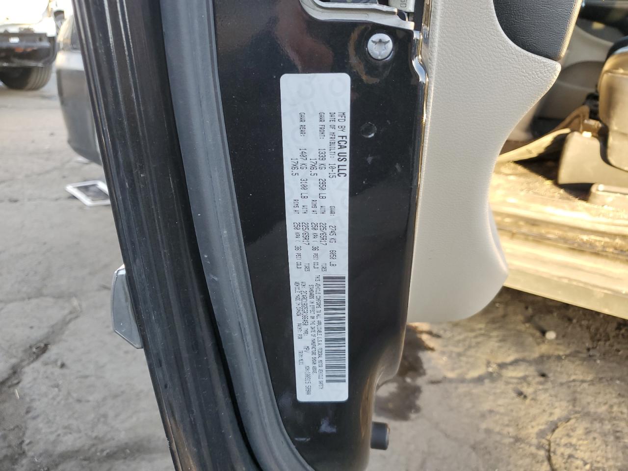 2016 Chrysler Town & Country Touring VIN: 2C4RC1BG5GR166450 Lot: 85930895