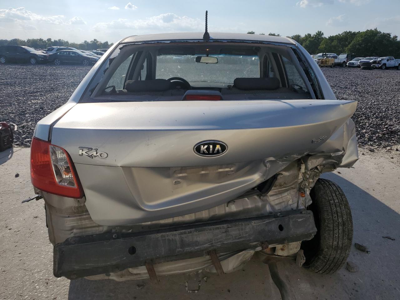 2008 Kia Rio Base VIN: KNADE123X86317144 Lot: 84748235