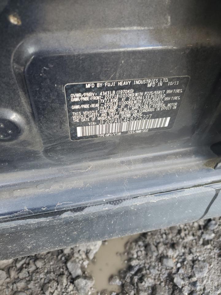 2014 Subaru Xv Crosstrek 2.0 Premium VIN: JF2GPAVC4E8225227 Lot: 81969845