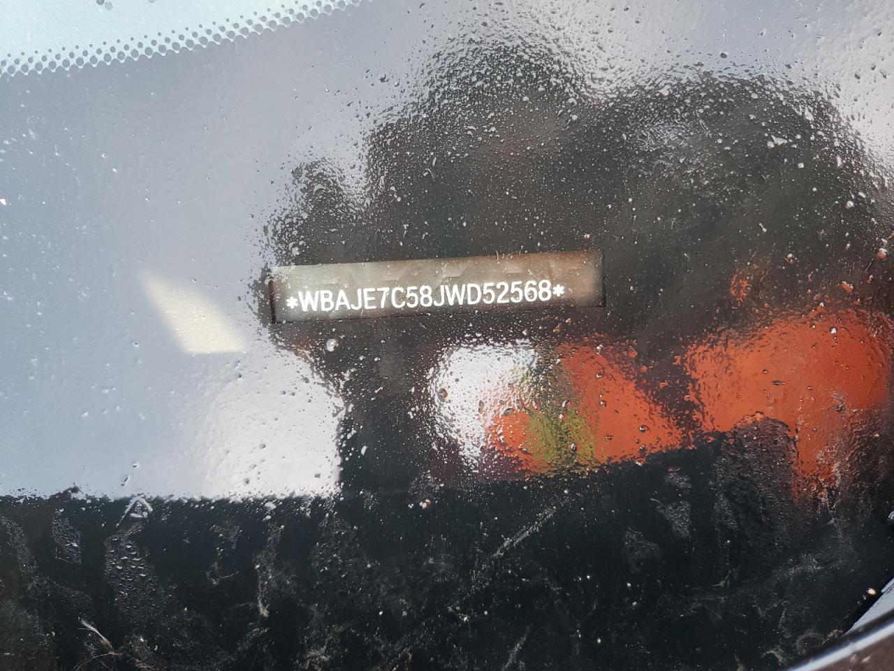 2018 BMW 540 Xi VIN: WBAJE7C58JWD52568 Lot: 84784725