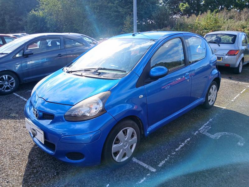 2010 TOYOTA AYGO BLUE VVT-I  for sale at Copart SANDTOFT