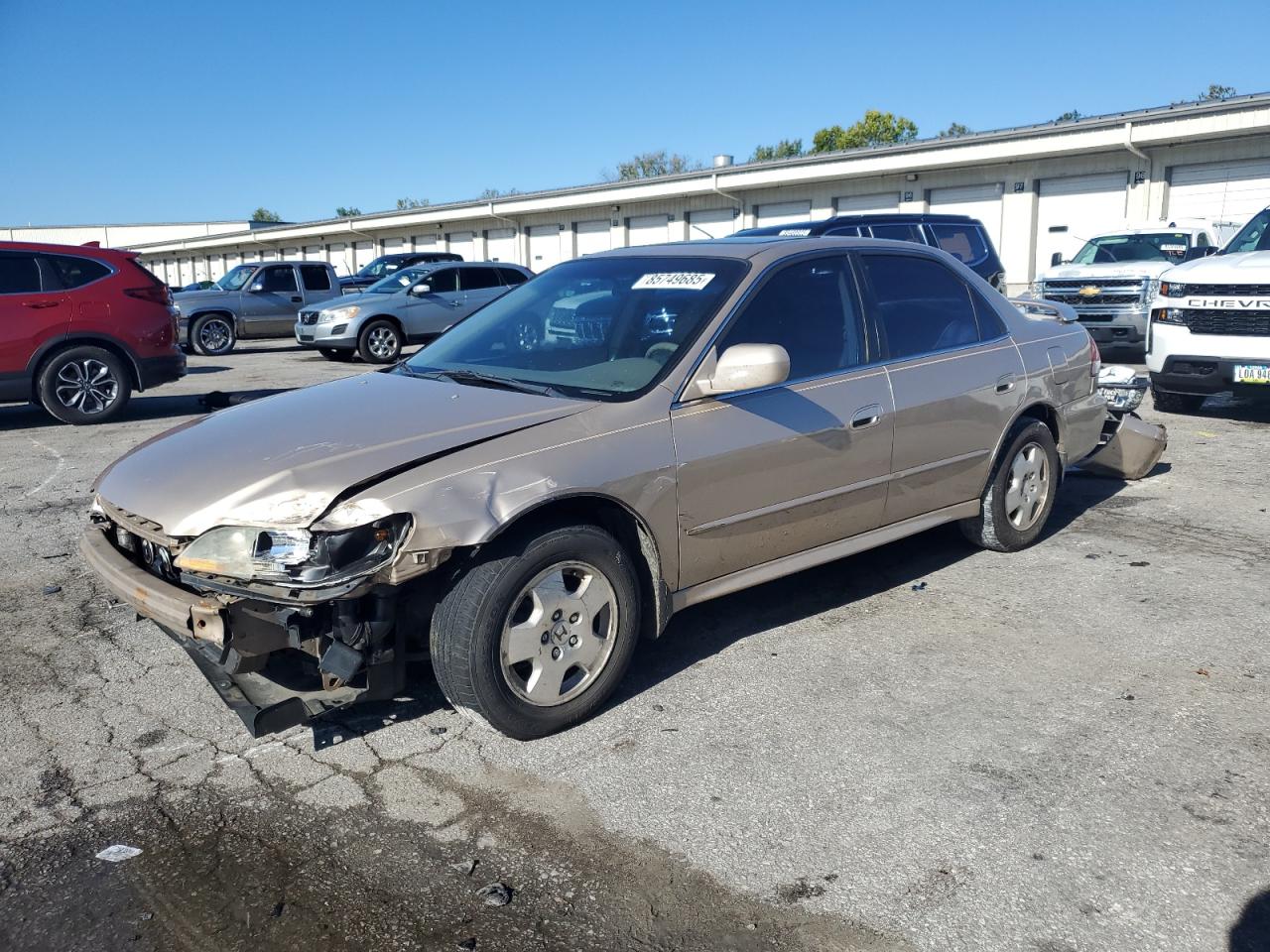 2002 Honda Accord Ex VIN: 1HGCG16542A061075 Lot: 85749685