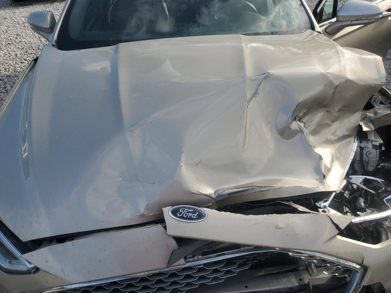 2019 Ford Fusion Titanium VIN: 3FA6P0RU9KR255749 Lot: 85762355