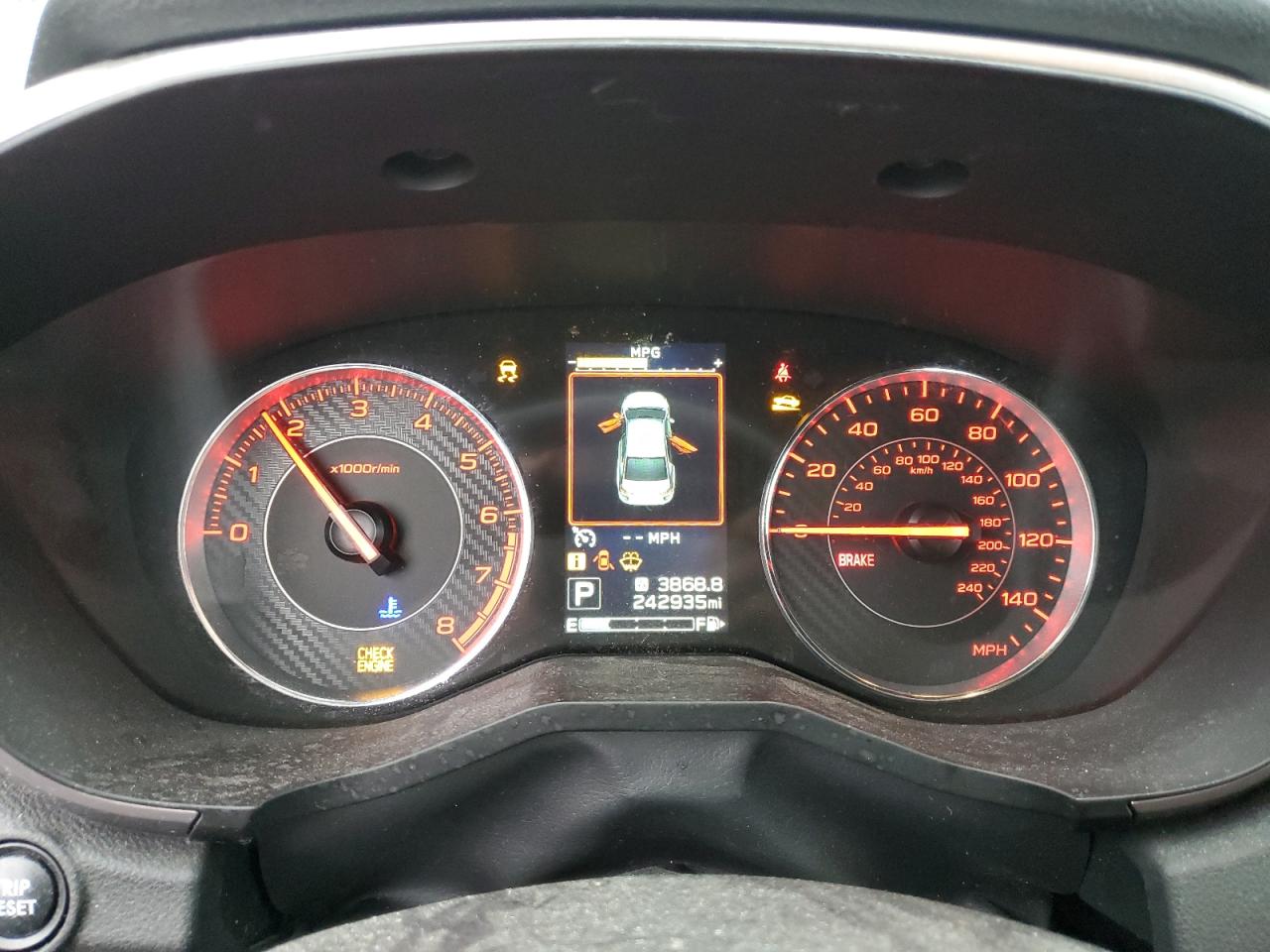 2017 Subaru Impreza Sport VIN: 4S3GTAK67H3722881 Lot: 84370385