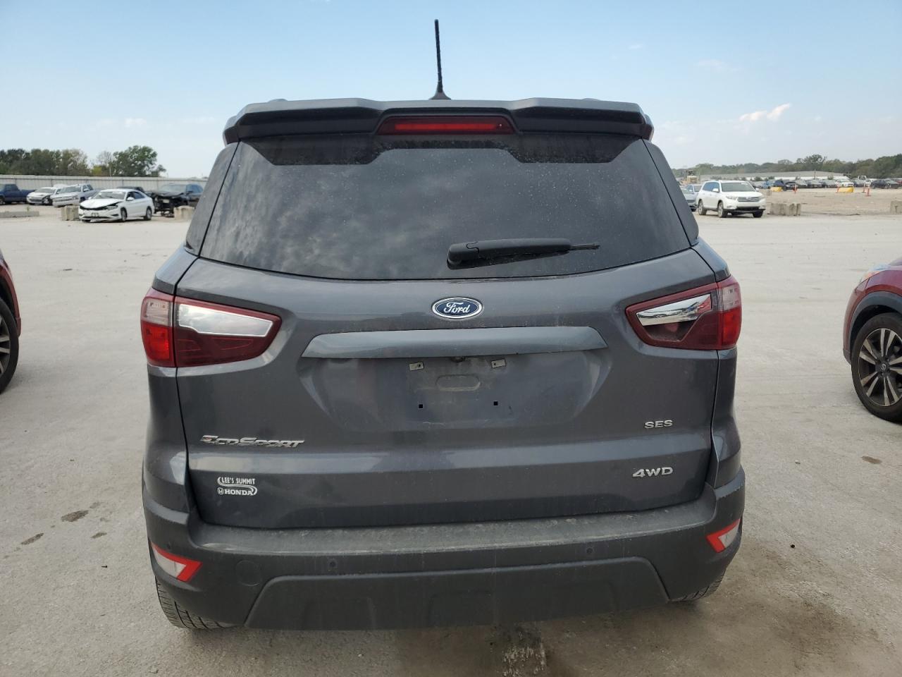 2020 Ford Ecosport Ses VIN: MAJ6S3JL3LC350181 Lot: 86875485