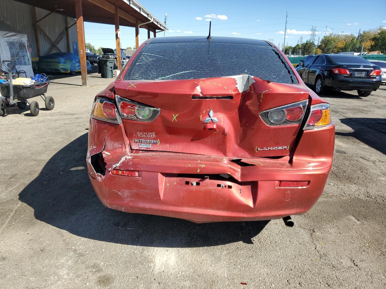 2017 Mitsubishi Lancer Es VIN: JA32U2FU8HU010989 Lot: 82218095