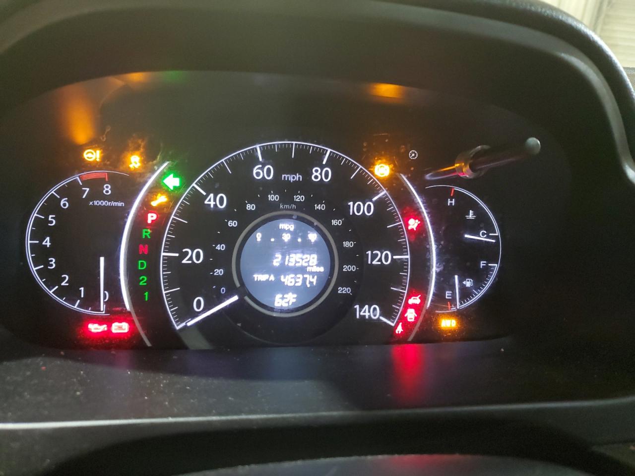 2013 Honda Cr-V Exl VIN: 2HKRM4H79DH679019 Lot: 90641815