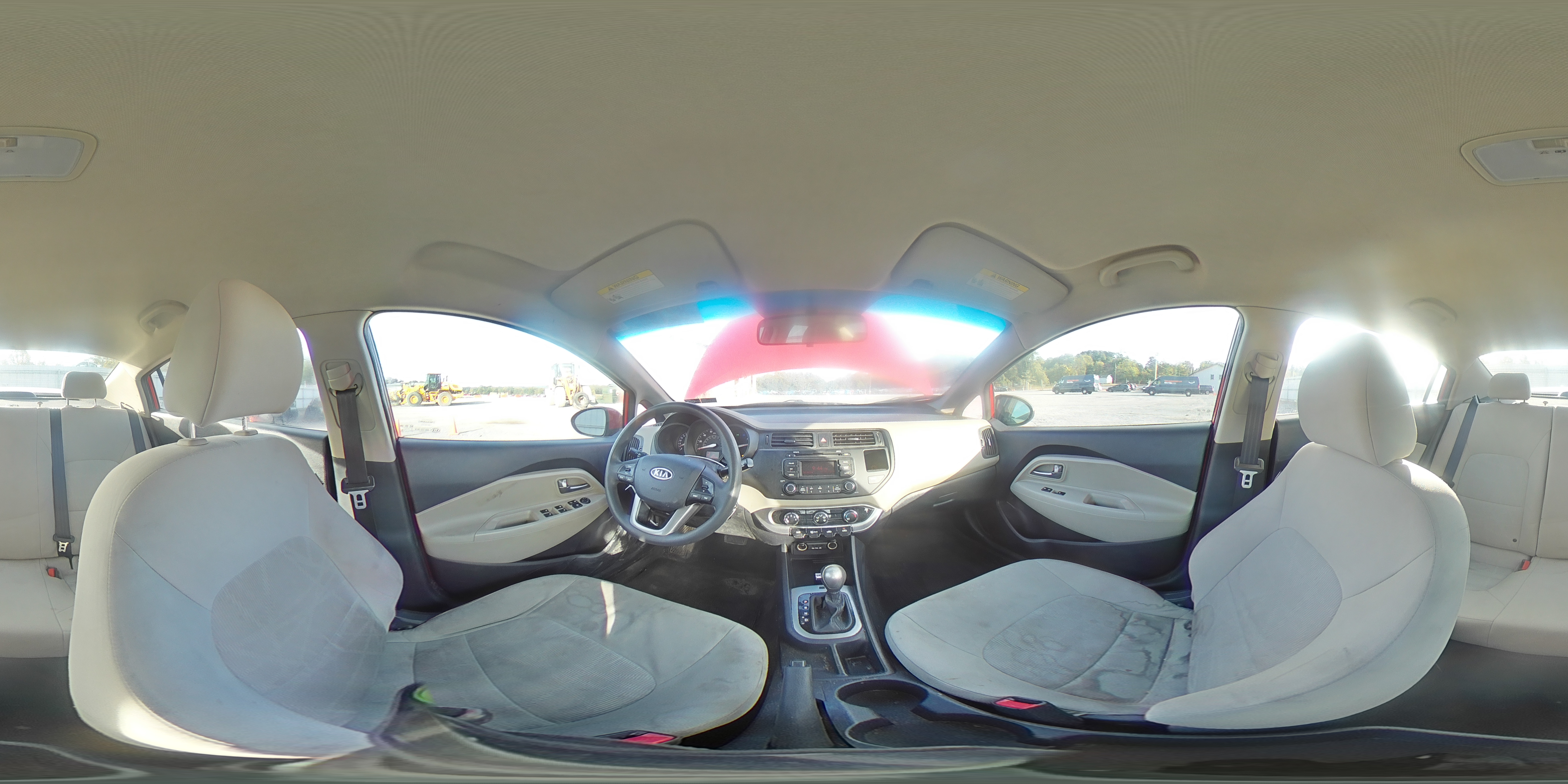 2013 Kia Rio Lx VIN: KNADM4A33D6109820 Lot: 82196135