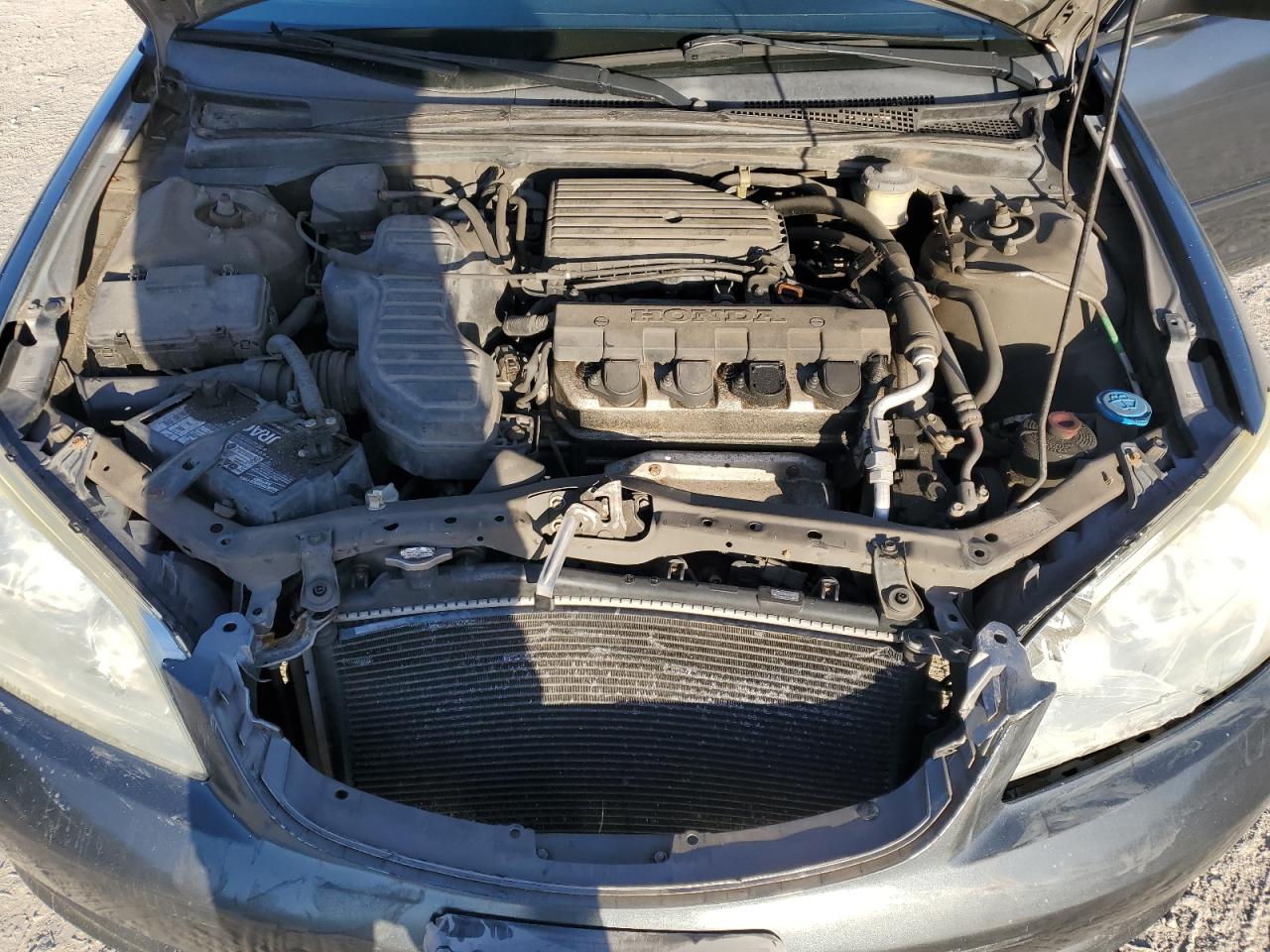 2004 Honda Civic Lx VIN: 2HGES16584H640355 Lot: 84814745