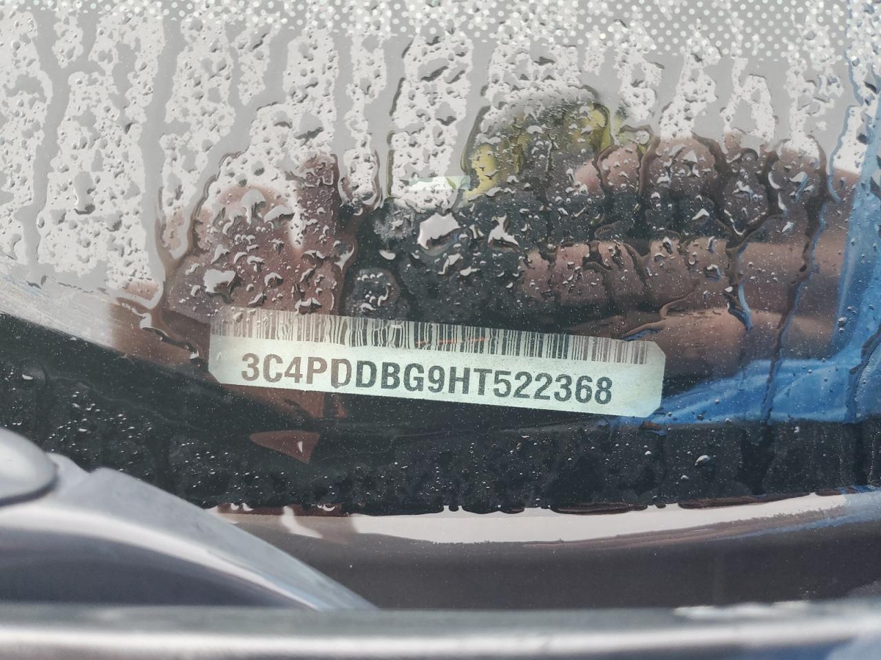 2017 Dodge Journey Sxt VIN: 3C4PDDBG9HT522368 Lot: 90053235