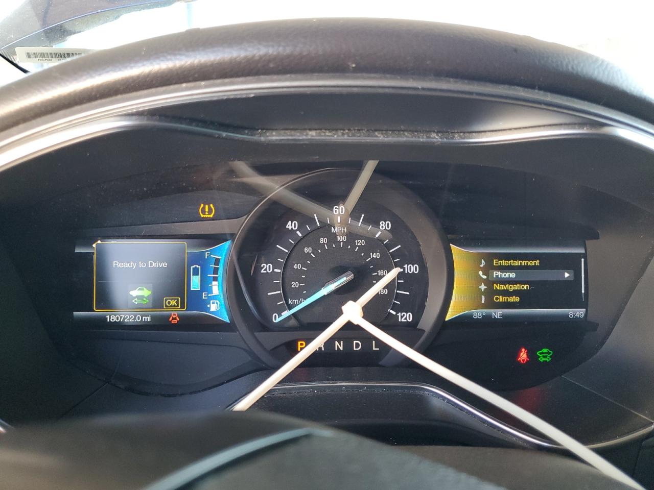 2013 Ford Fusion Titanium Phev VIN: 3FA6P0SU3DR332371 Lot: 84286995